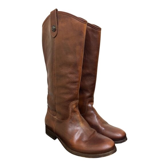 Frye Leather Riding Boots Brown Size 8 - Picture 2 of 12